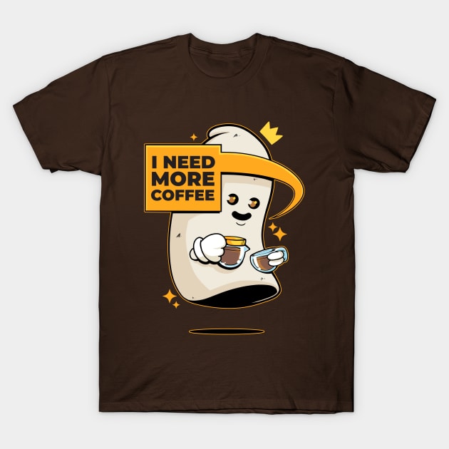 Little Coffee T-Shirt by Kabuto_Store